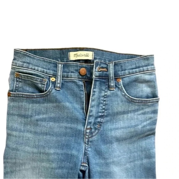 Madewell Jeans 9” High Rise Skinny Size 24 with Distressing - Picture 6 of 12